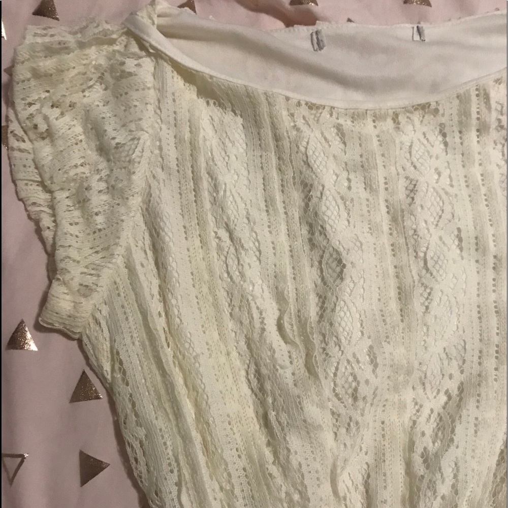 ASOS White Dress (XS), Short Sleeves
